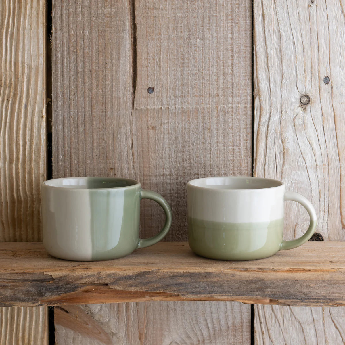 Kindred Rue Mug - Sage Green - Medium (Set of 2)