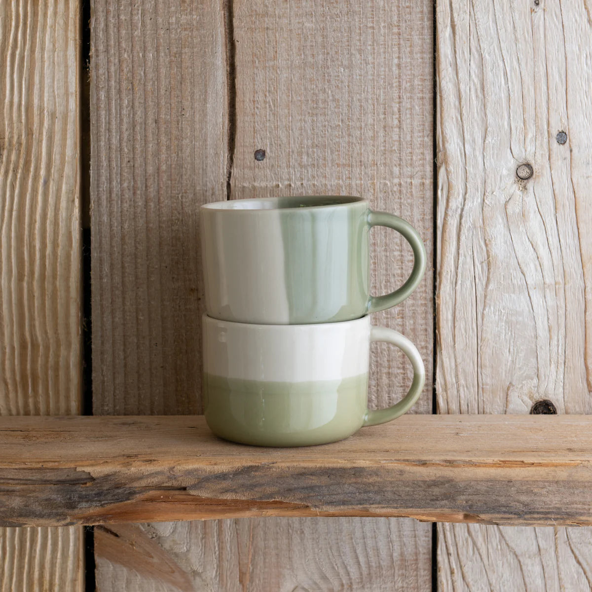 Kindred Rue Mug - Sage Green - Medium (Set of 2)