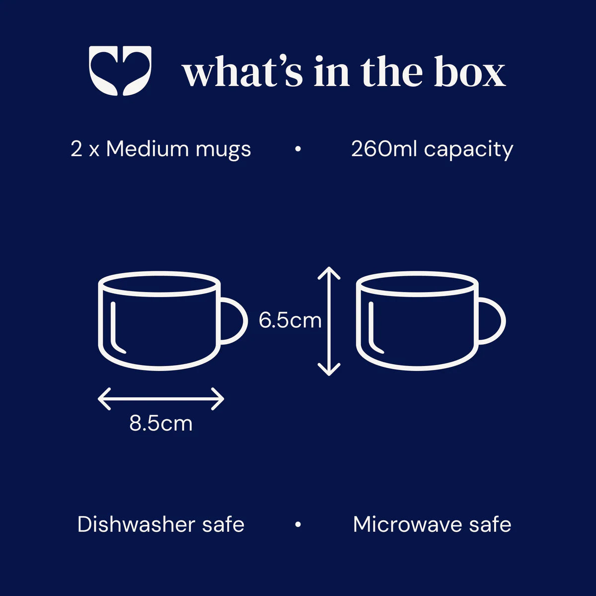 Kindred Rue Mug - Mustard - Medium (Set of 2)