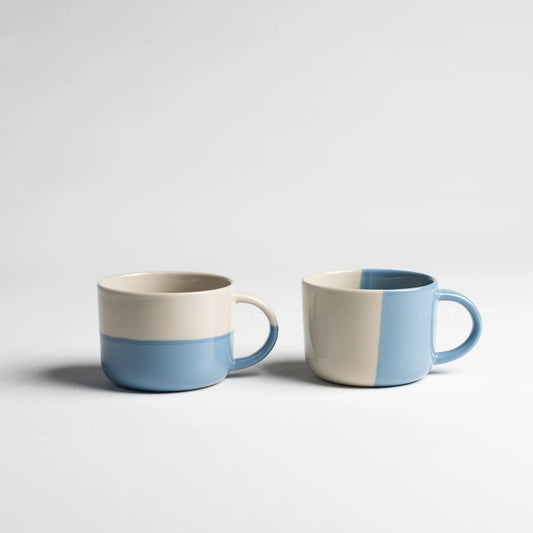 Kindred Rue Mug - Light Blue - Medium (Set of 2)