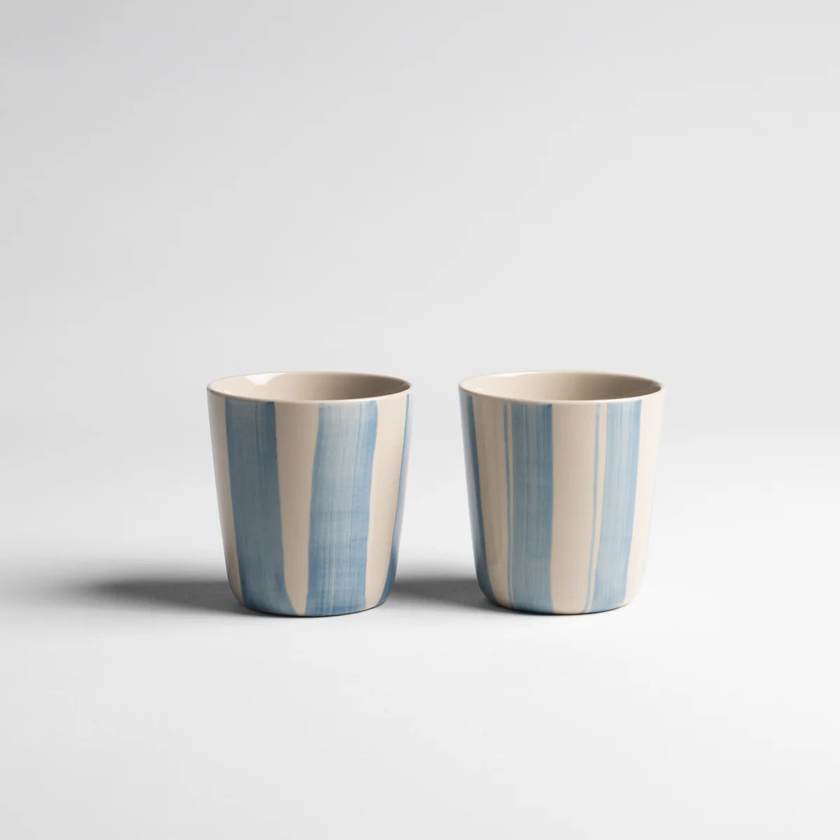 Kindred Cornflower Beaker - Brushed Light Blue - Large (Set of 2)