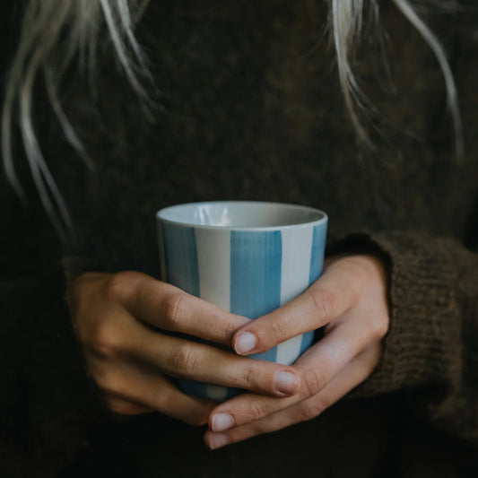 Kindred Cornflower Beaker - Brushed Light Blue - Large (Set of 2)