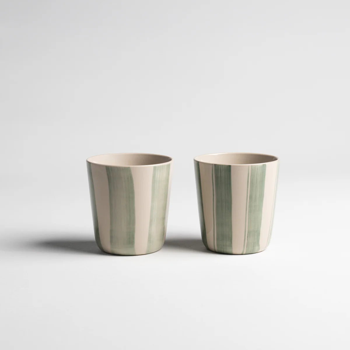 Kindred Cornflower Beaker - Brushed Sage Green - Large (Set of 2)