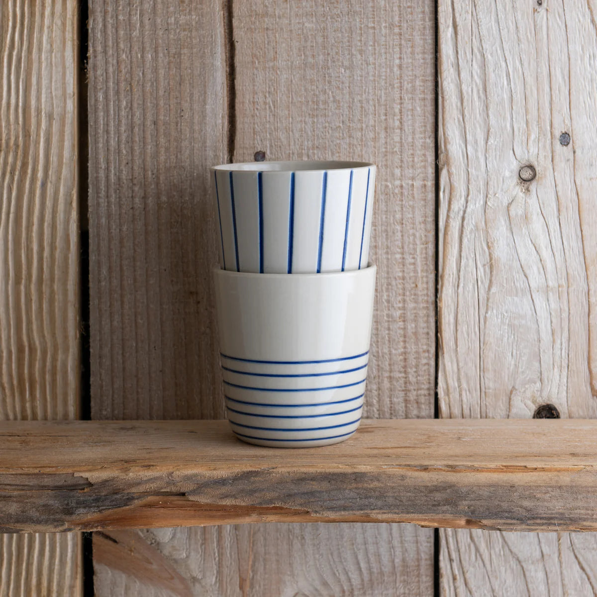 Kindred Sorrel Beaker - Brushed Indigo Blue - Large (Set of 2)