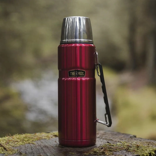 Thermos Stainless King Flask 1.2L Raspberry