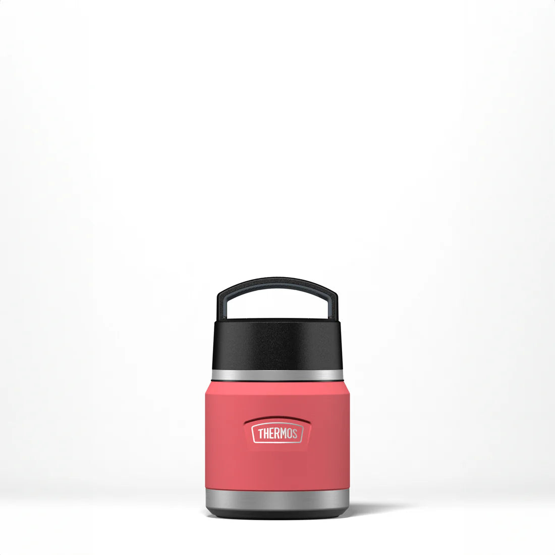 Thermos Icon Food Flask With Handle - Coral
