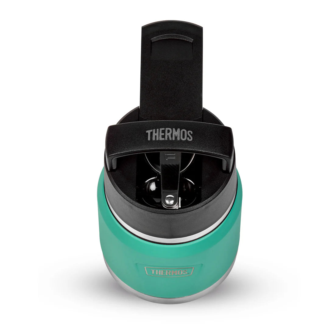 Thermos Icon Food Flask With Handle - Aqua Blue