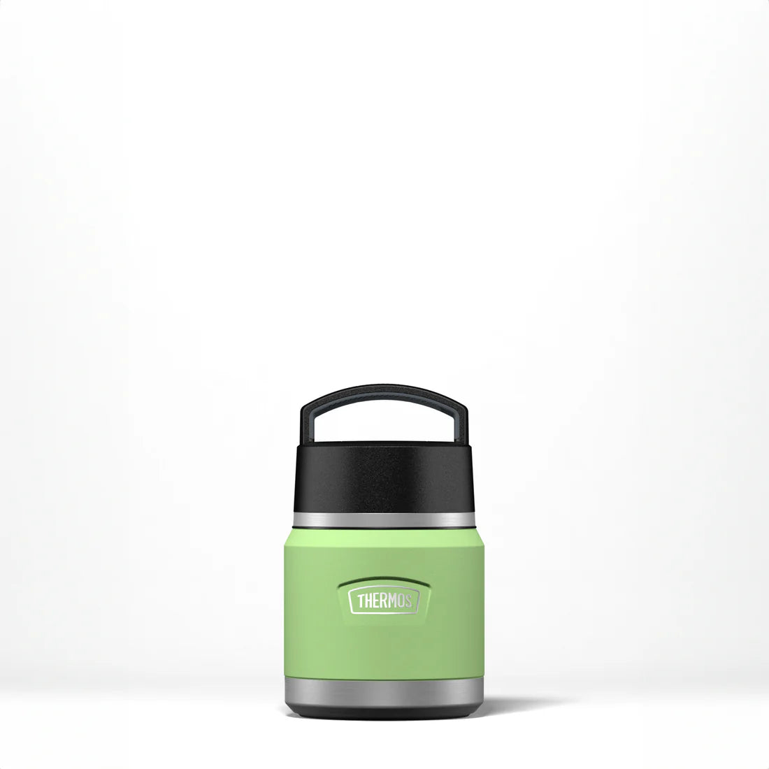 Thermos Icon Food Flask With Handle - Lime Green