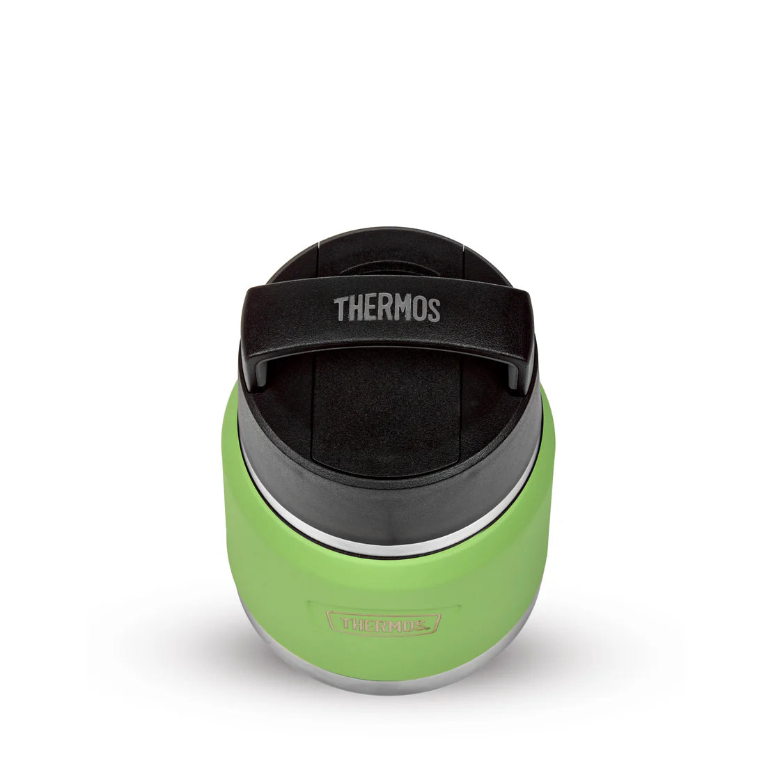 Thermos Icon Food Flask With Handle - Lime Green