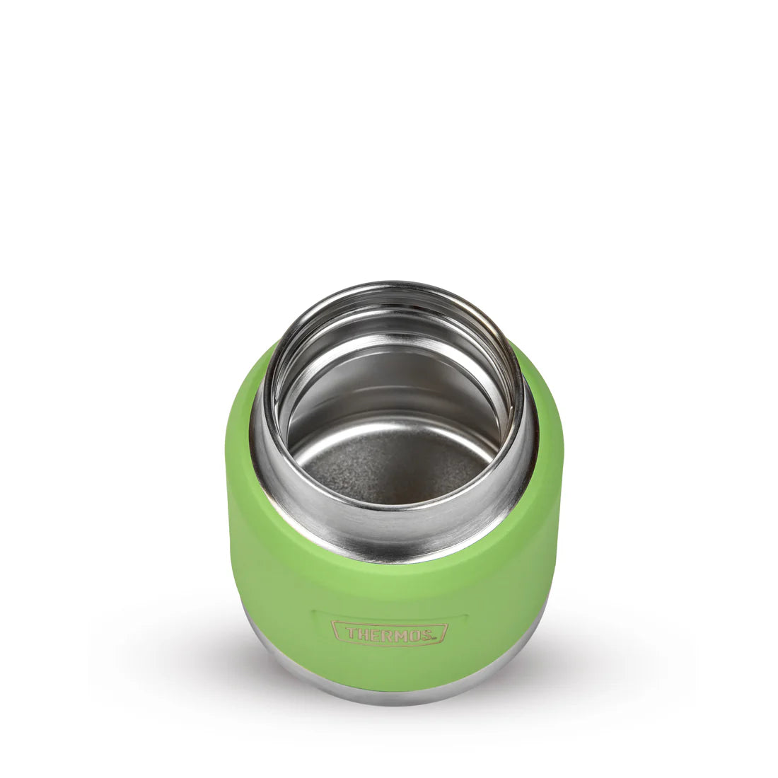 Thermos Icon Food Flask With Handle - Lime Green