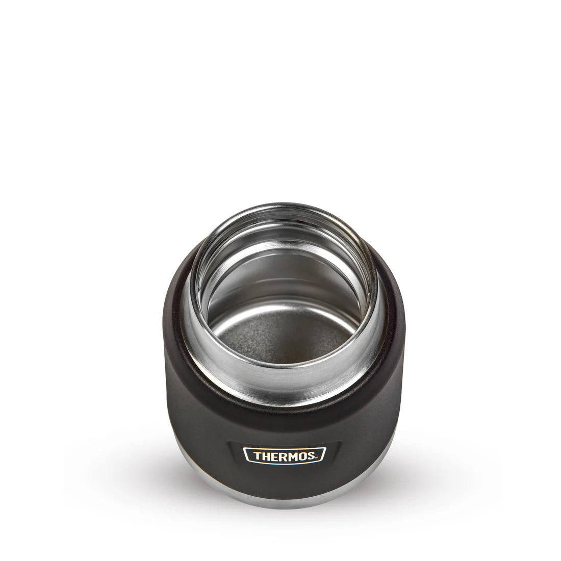 Thermos Icon Food Flask With Handle - Black