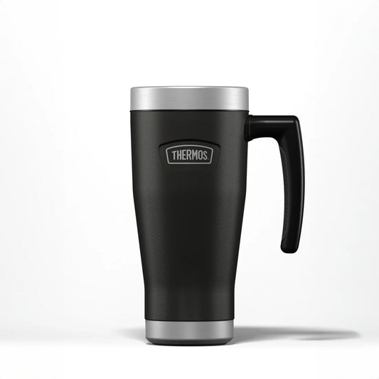 Thermos Icon Travel Mug 470ml - Granite Black