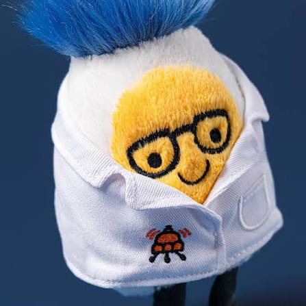 Jellycat Amuseables Boiled Egg Scientist Outfit - Space Range