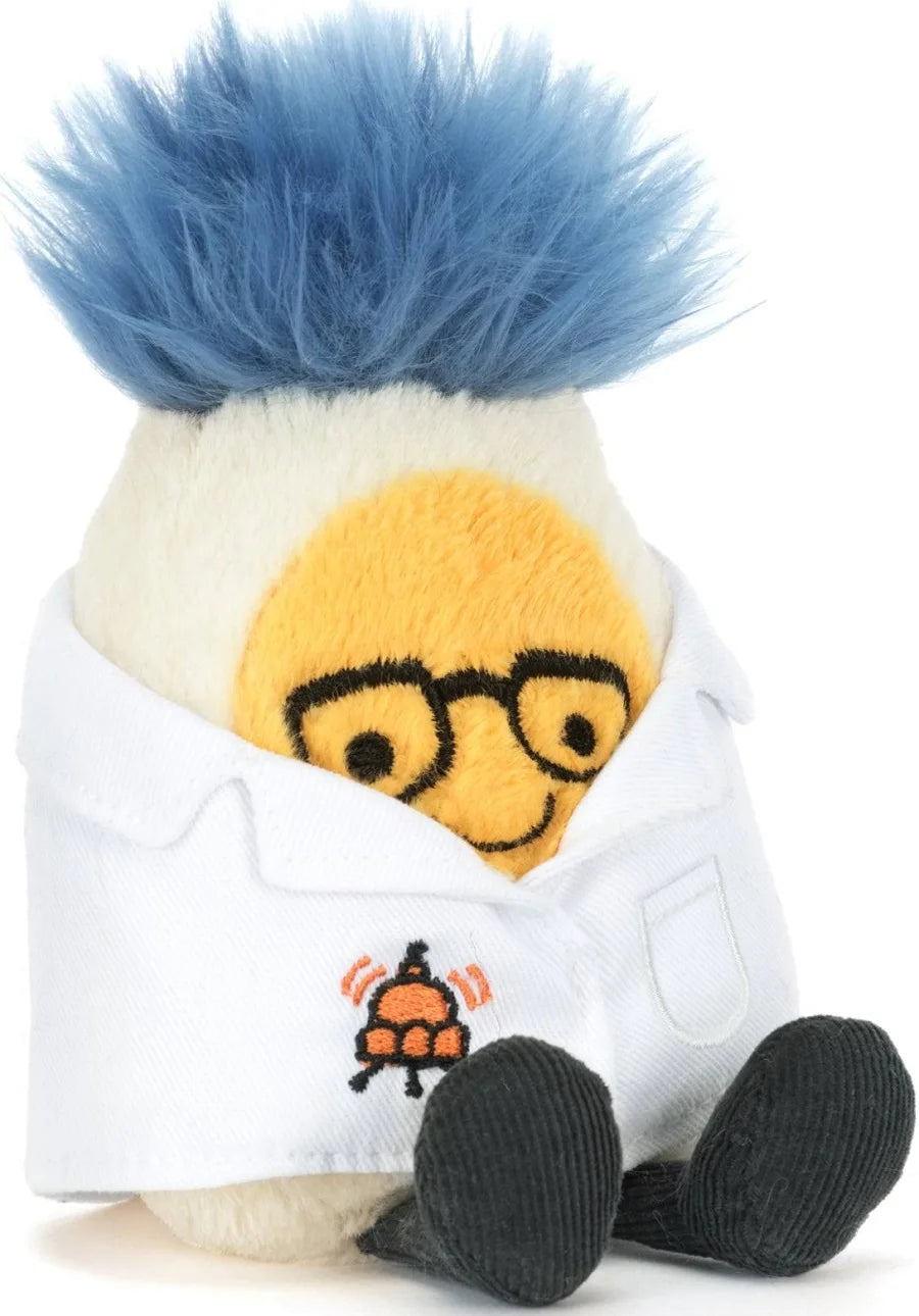 Jellycat Amuseables Boiled Egg Scientist Outfit - Space Range