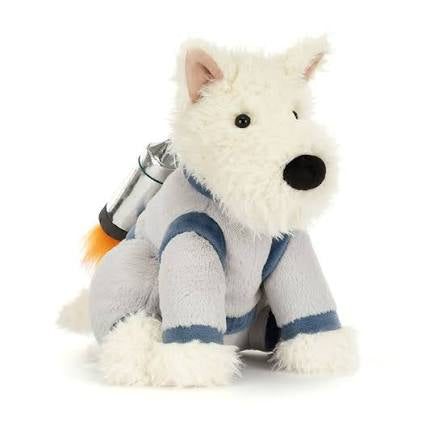 Jellycat Munro Scottie Dog Space Outfit - Space Range