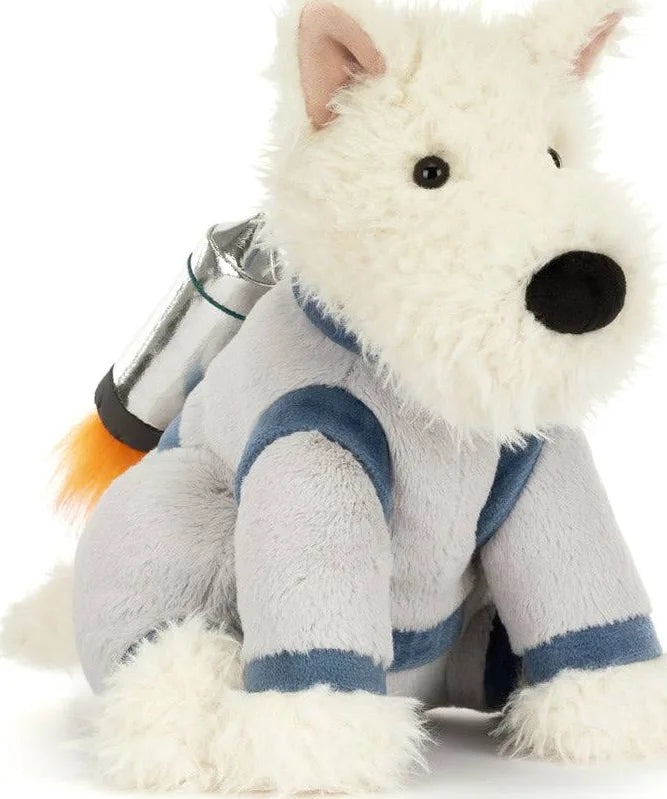 Jellycat Munro Scottie Dog Space Outfit - Space Range