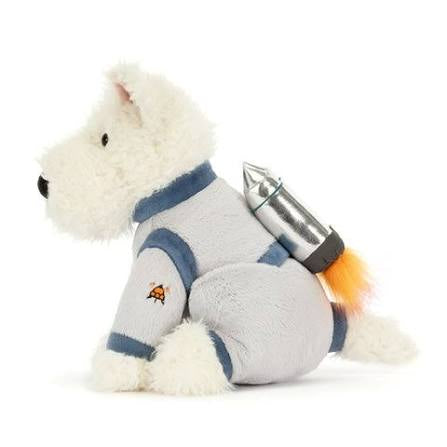 Jellycat Munro Scottie Dog Space Outfit - Space Range