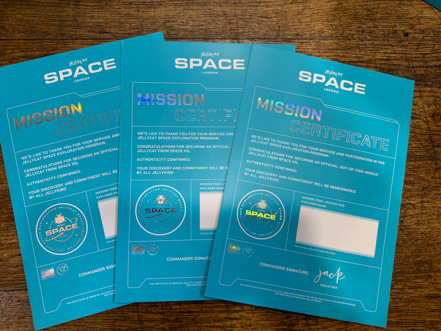 Jellycat Space Range Merchandise