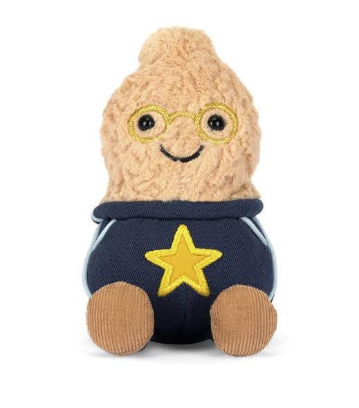 Jellycat Amuseables Peanut Star Student Outfit