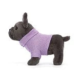 Jellycat Sweater French Bulldog Purple