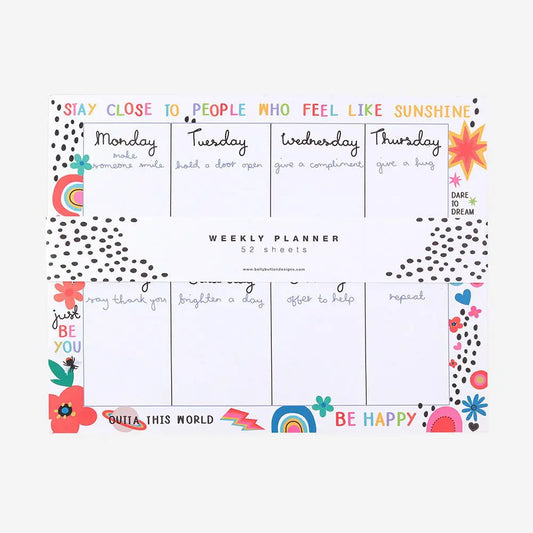 Weekly Planner Happiness