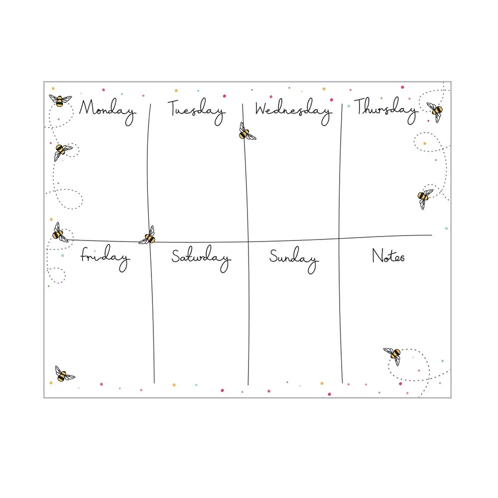 Weekly Planner Bees