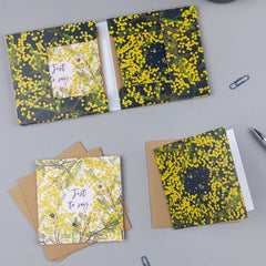 Mimosa Notecard Packs