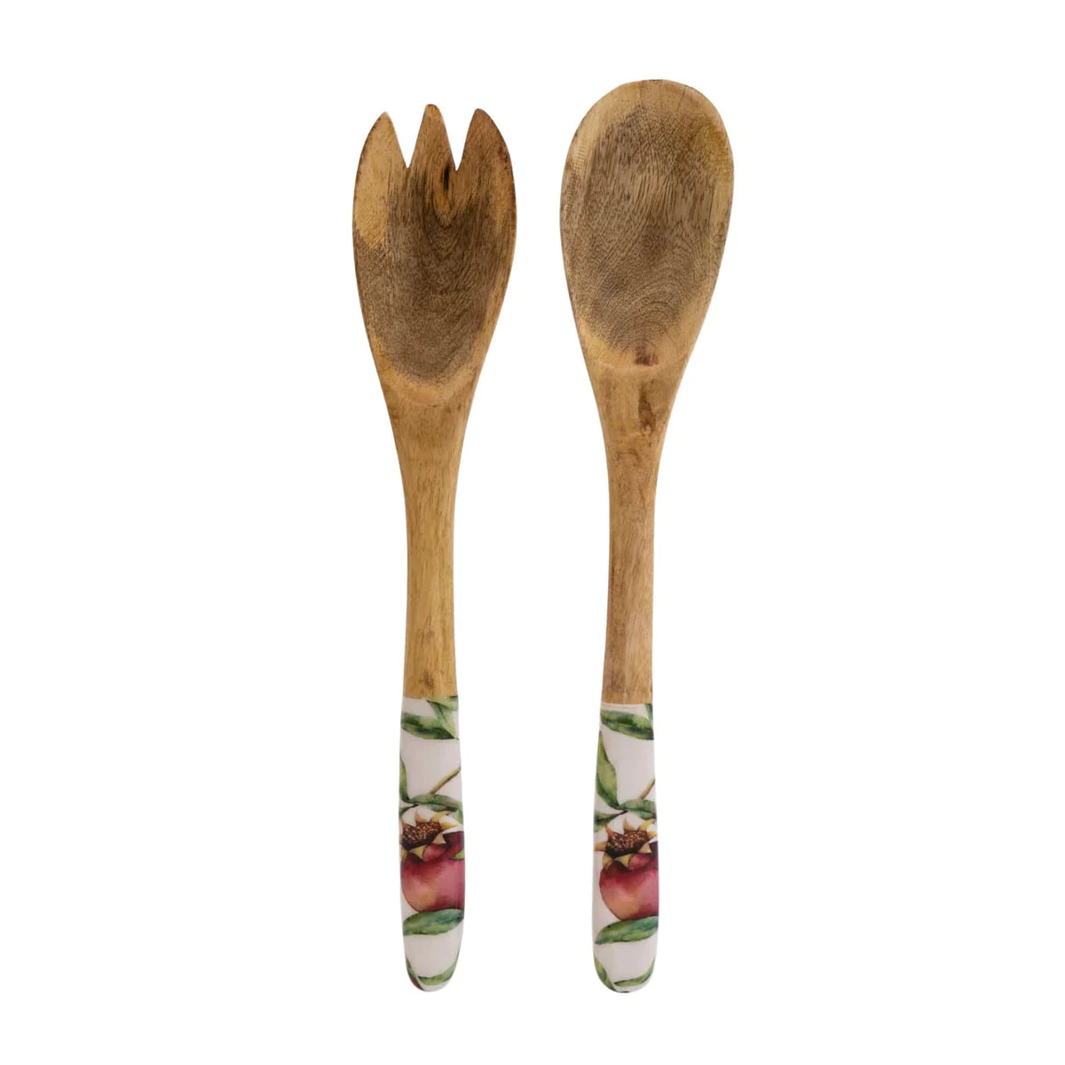 Pomegranate Serving Spoon & Fork Set