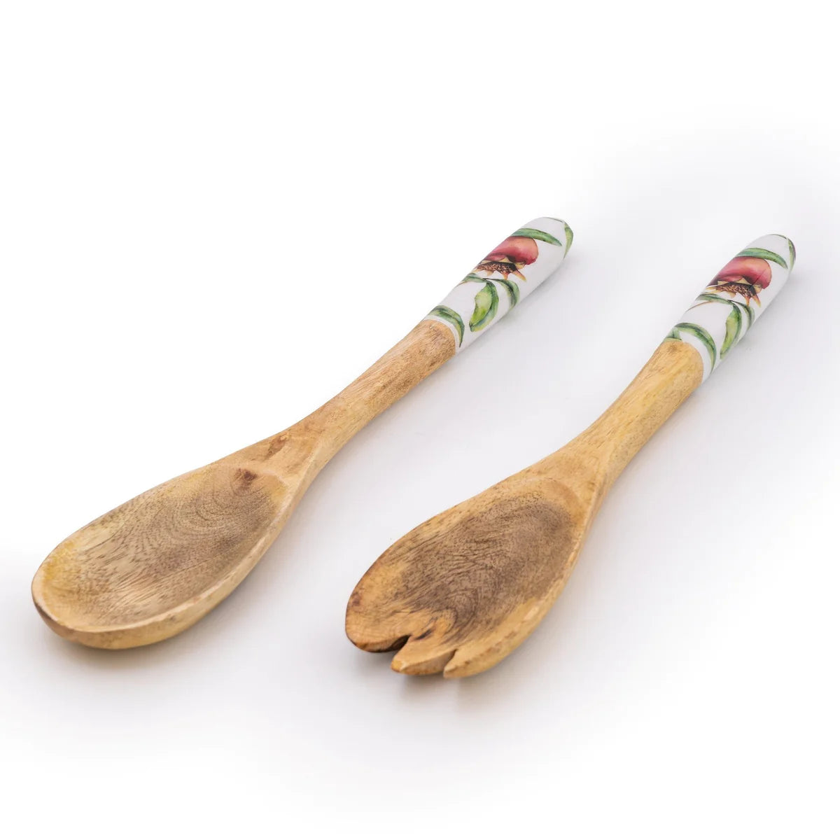 Pomegranate Serving Spoon & Fork Set