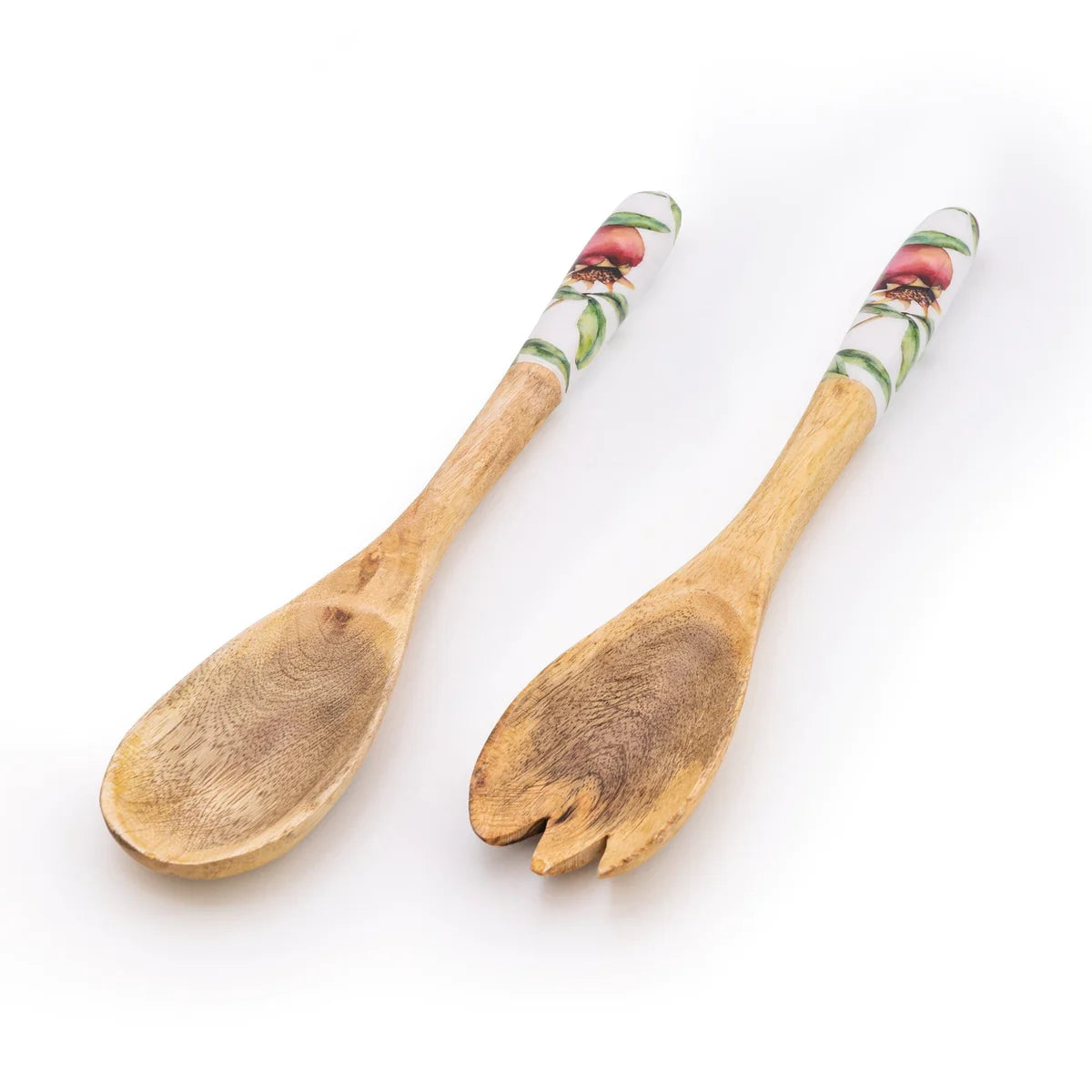 Pomegranate Serving Spoon & Fork Set