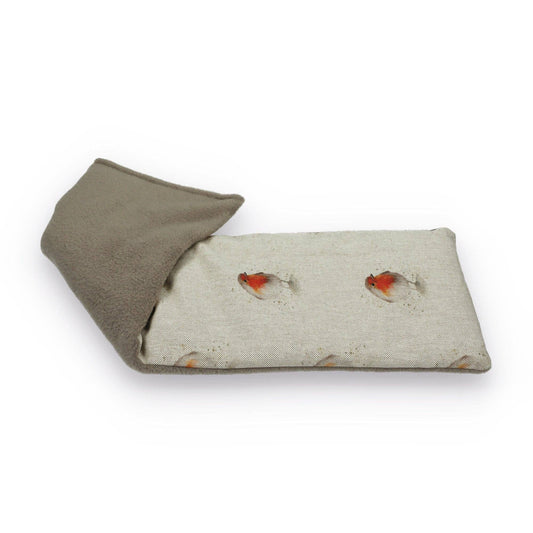 New Robin - Duo Fabric Wheat Bag: Lavender