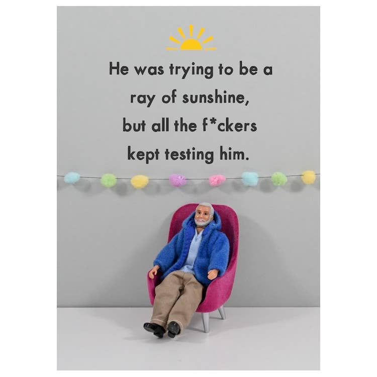 Ray of Sunshine Jeff | Everyday | Cards for Him | Rude