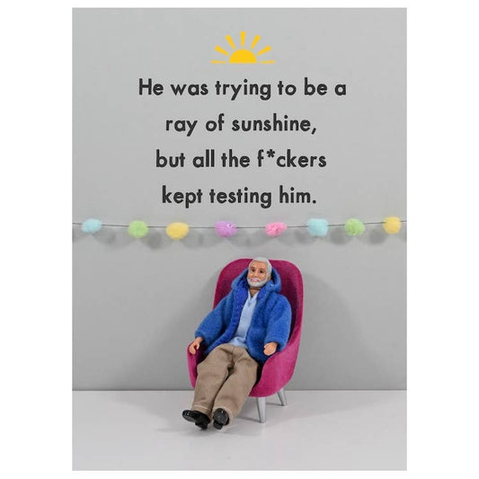 Ray of Sunshine Jeff | Everyday | Cards for Him | Rude