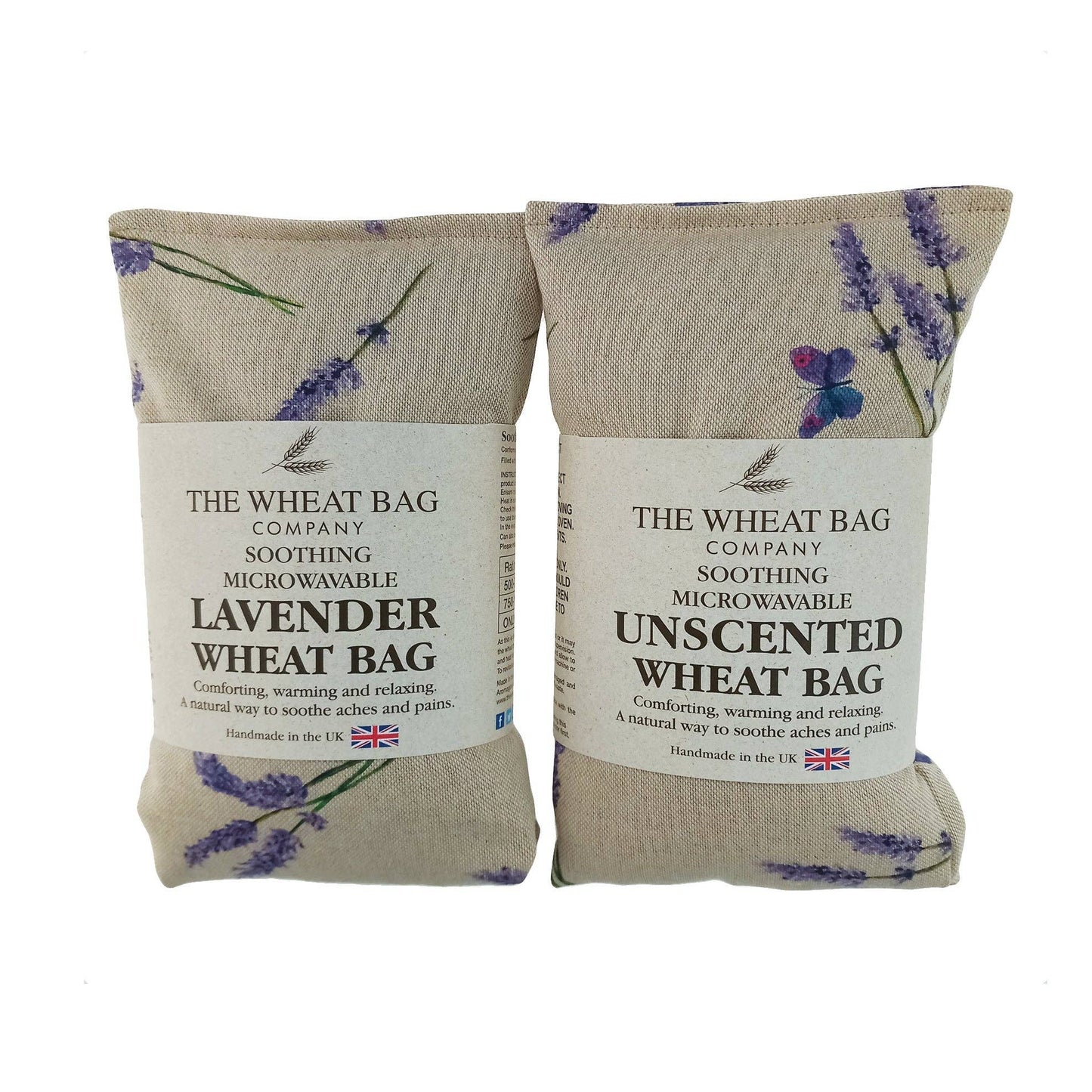 French Lavender Cotton Wheat Bag: Lavender
