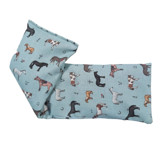 Horses & Ponies Cotton Wheat Bag: Lavender