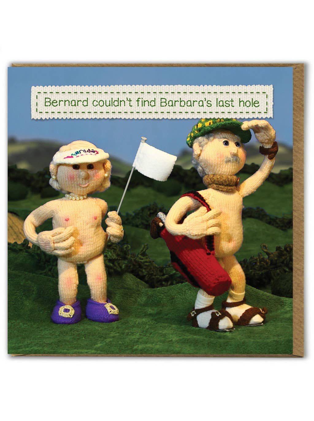 Funny Birthday Card - Barbara's Last Whole by Nudinits