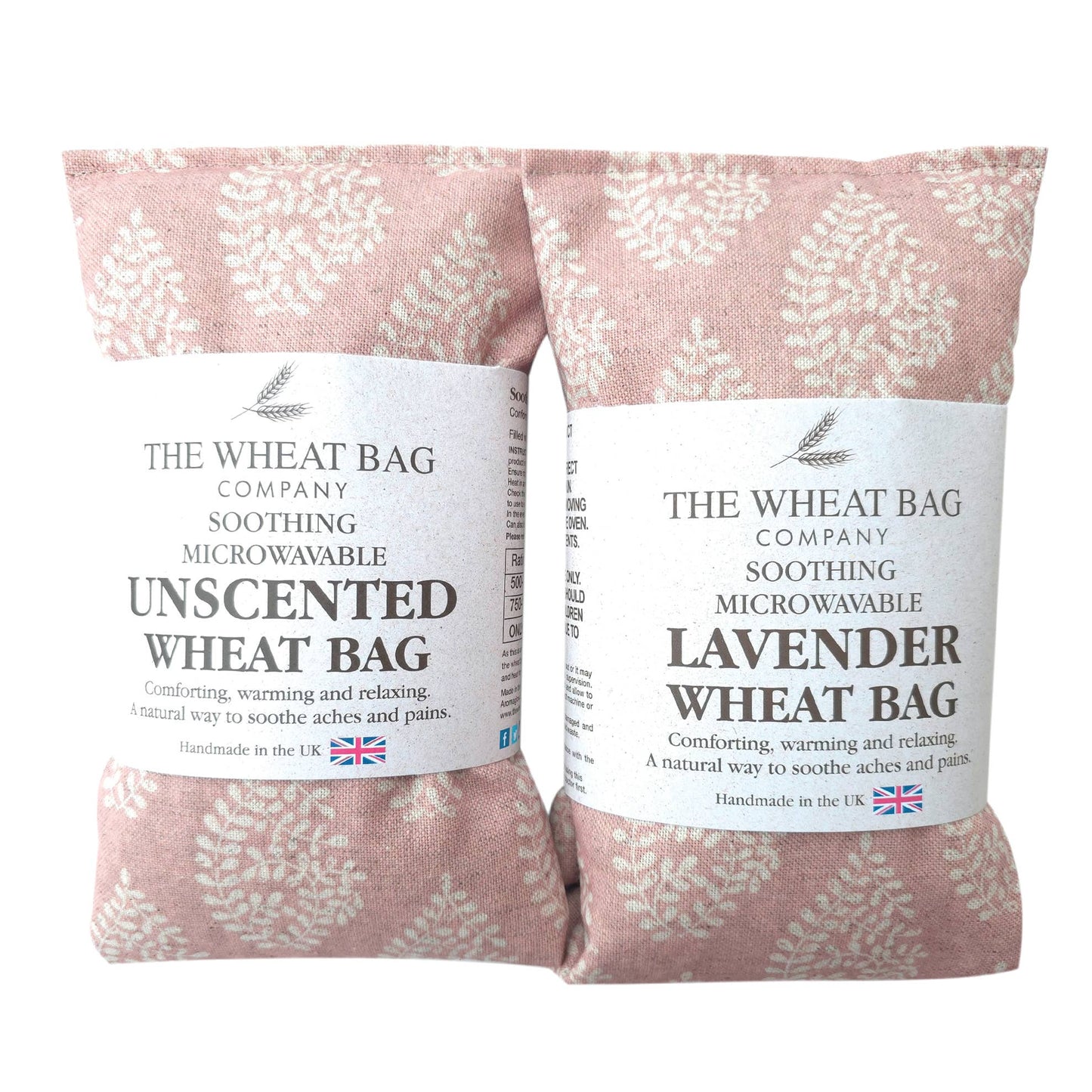Fern Blush Wheat Bag: Lavender