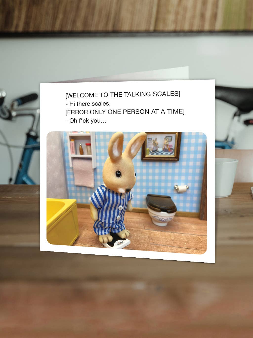 Funny Birthday Card - The Talking Scales - by Forest_Fr1ends