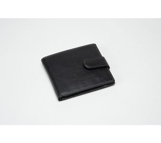 Black Leather Wallet (RFID) - 611000CO