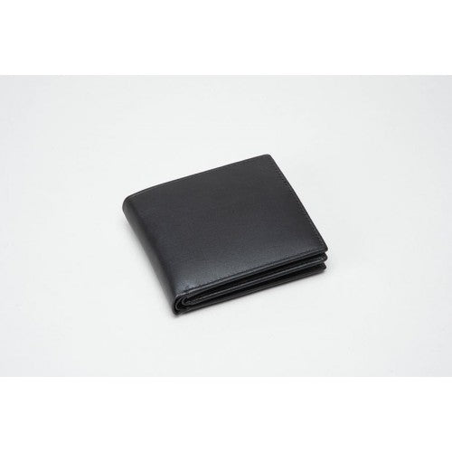 Black Leather Wallet (RFID) - 614013