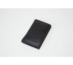 Leather Card Holder - BLACK (RFID)