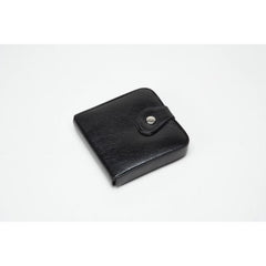 Black Charles Smith Leather Coin Purse - 650303RH