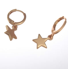 Earrings - Mini Star Huggie Earring Gold