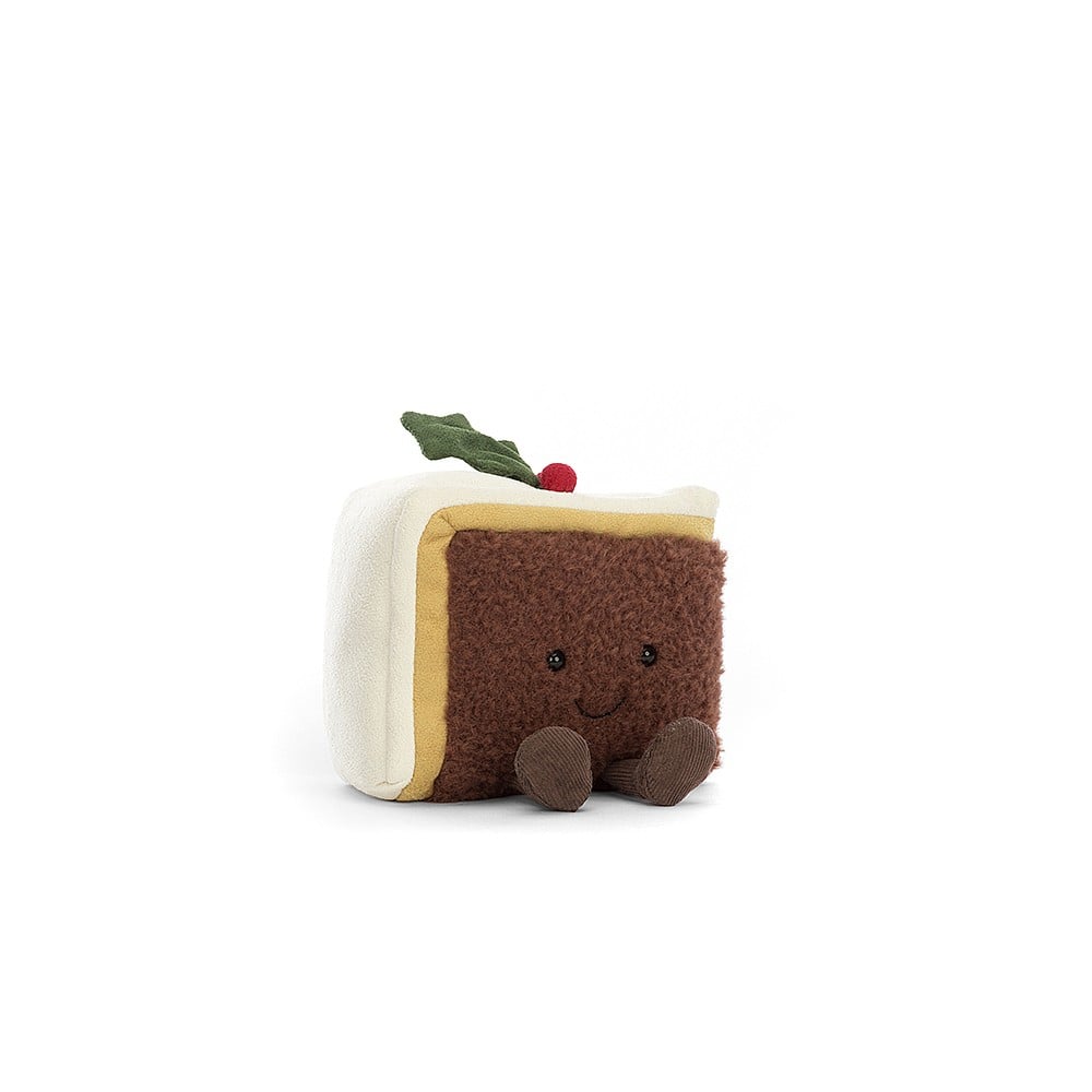 Jellycat Festive Amusable Slice of Christmas Cake