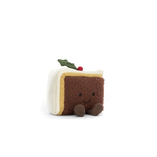 Jellycat Festive Amusable Slice of Christmas Cake