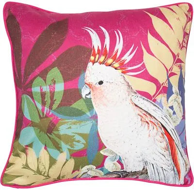 Kakadu Pink Cushion