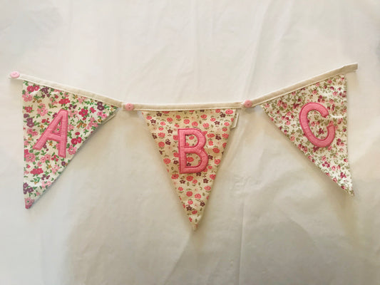 Vintage Floral Bunting