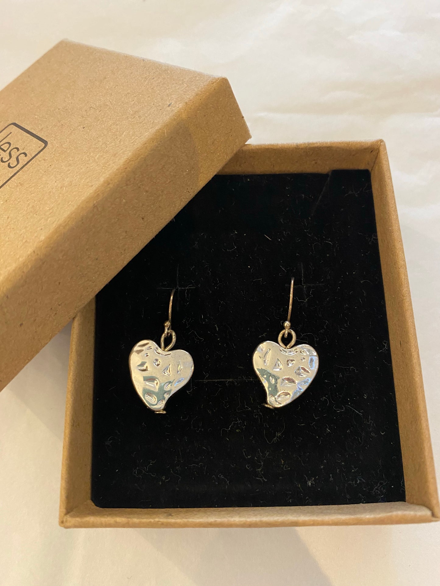 Earrings - Love Island Heart Earrings Silver