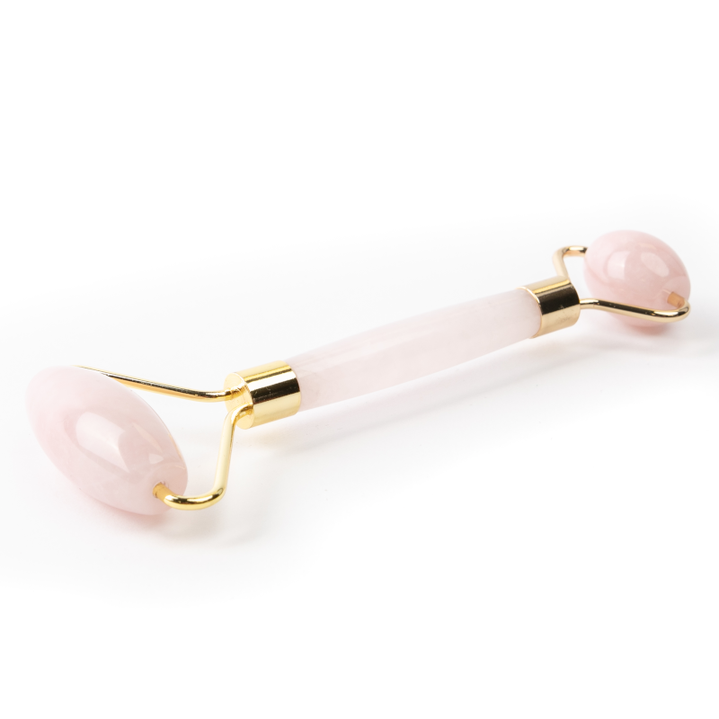 Dual Ended Rose Quartz Facial Roller