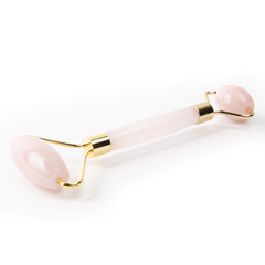 Dual Ended Rose Quartz Facial Roller